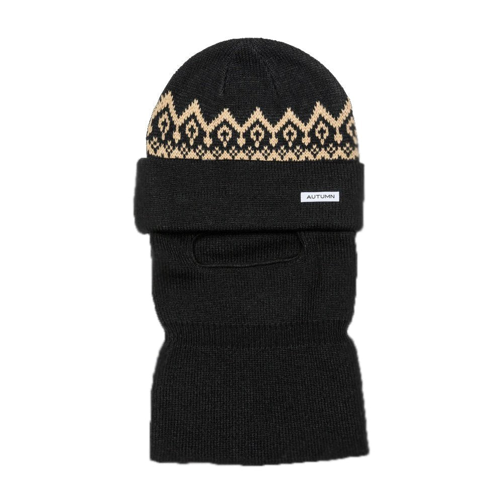 Autumn Mask Beanie Black - Comor - Go Play Outside