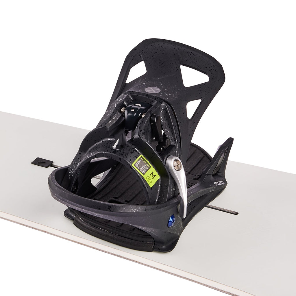 Burton Men's Step On X Re:Flex Snowboard Bindings 2026 Black - Comor - Go Play Outside