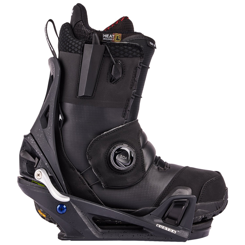Burton Men's Step On X Re:Flex Snowboard Bindings 2026 Black - Comor - Go Play Outside