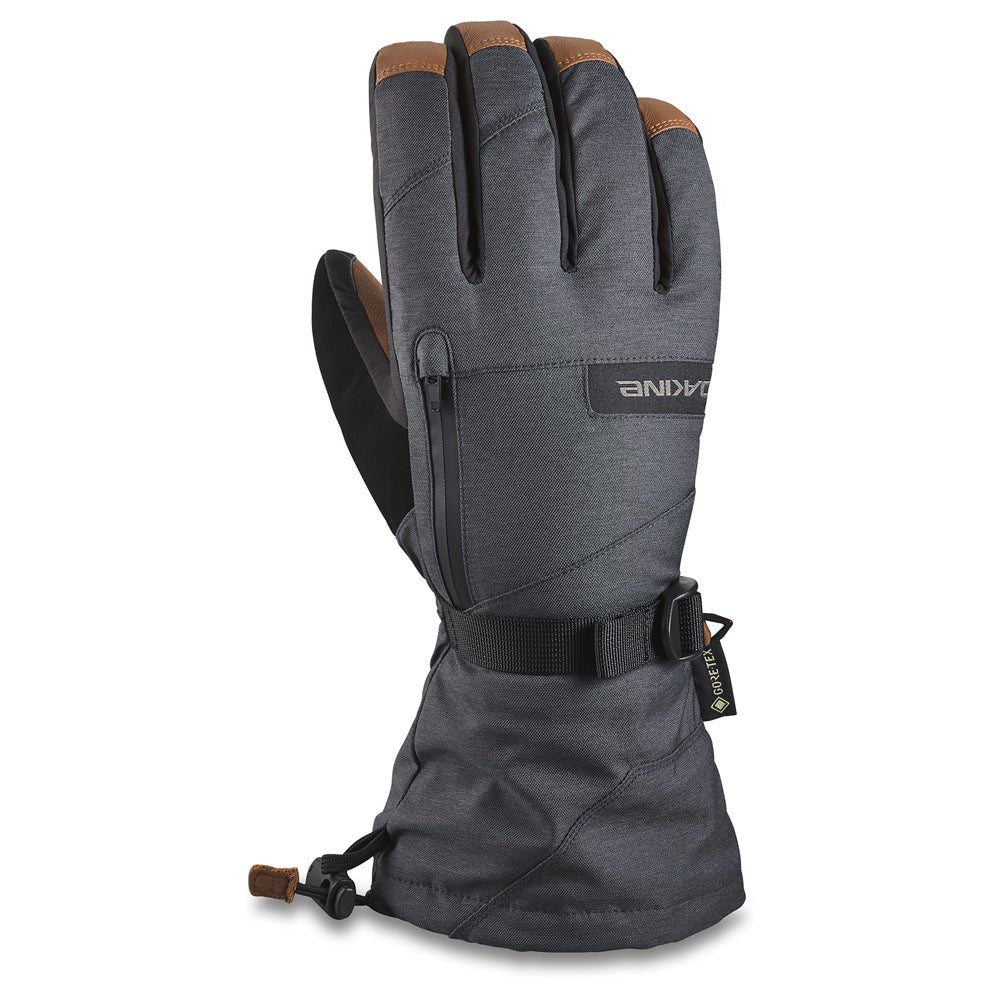 Dakine Men's Leather Titan Gore - tex Glove Carbon - Comor - Go Play Outside