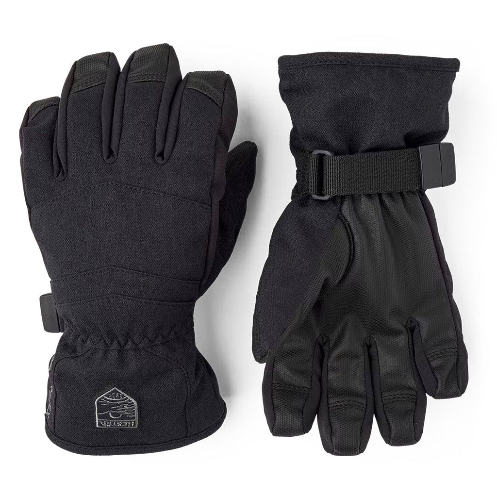 Hestra Kids Atlas Junior Gore - tex Glove Black - Comor - Go Play Outside