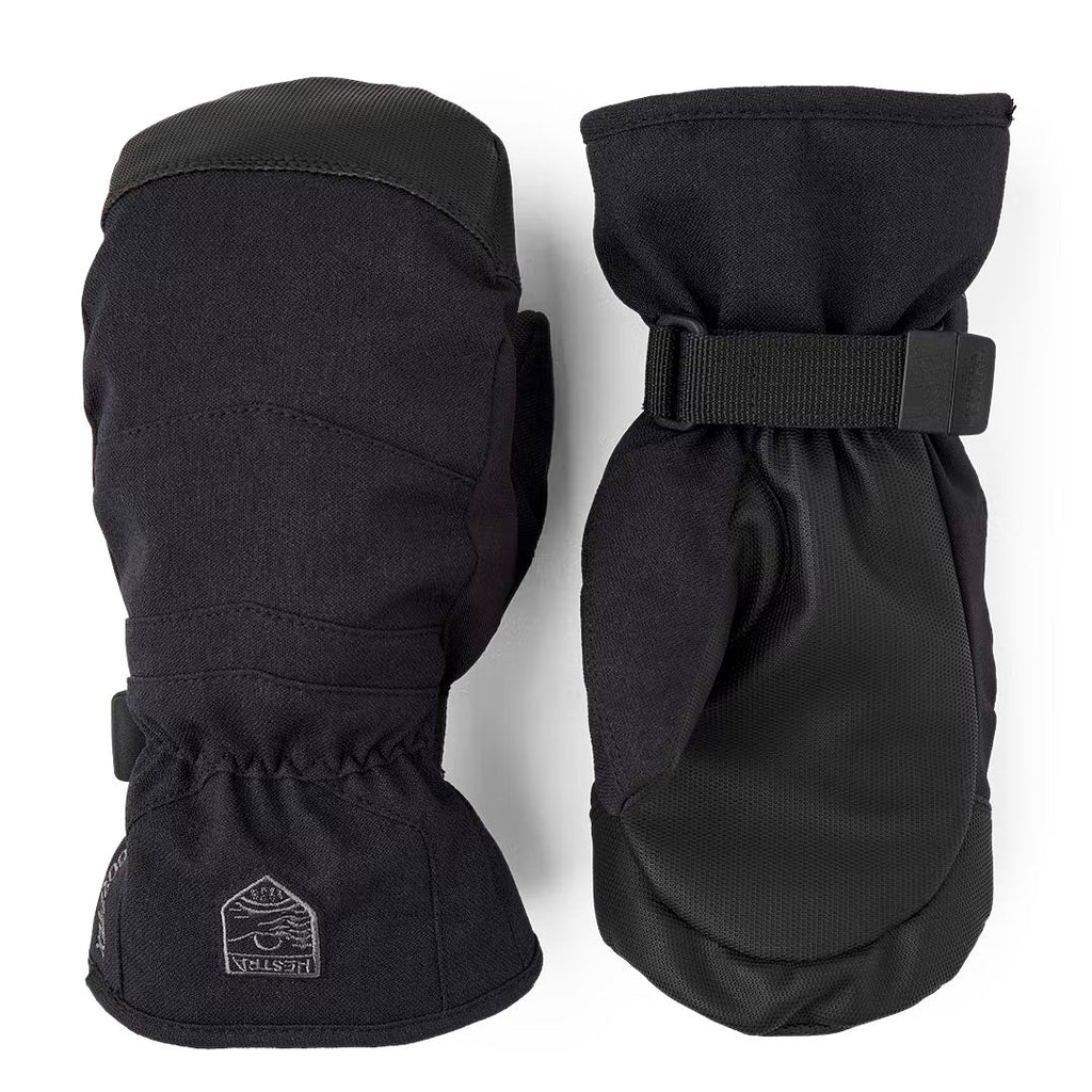Hestra Kids Atlas Junior Gore - tex Mitt Black - Comor - Go Play Outside