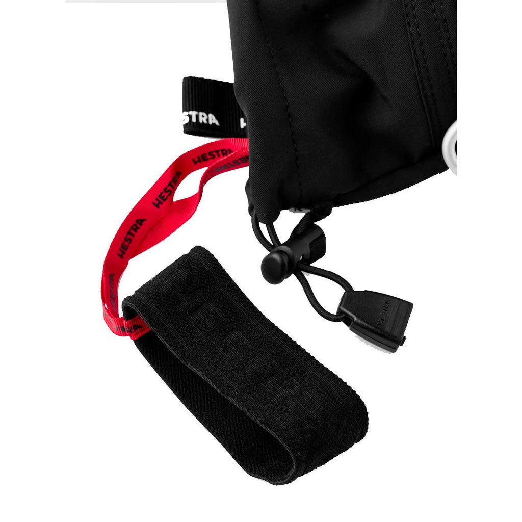 Hestra Men's Army Leather Extreme Mitt Black/Black - Comor - Go Play Outside