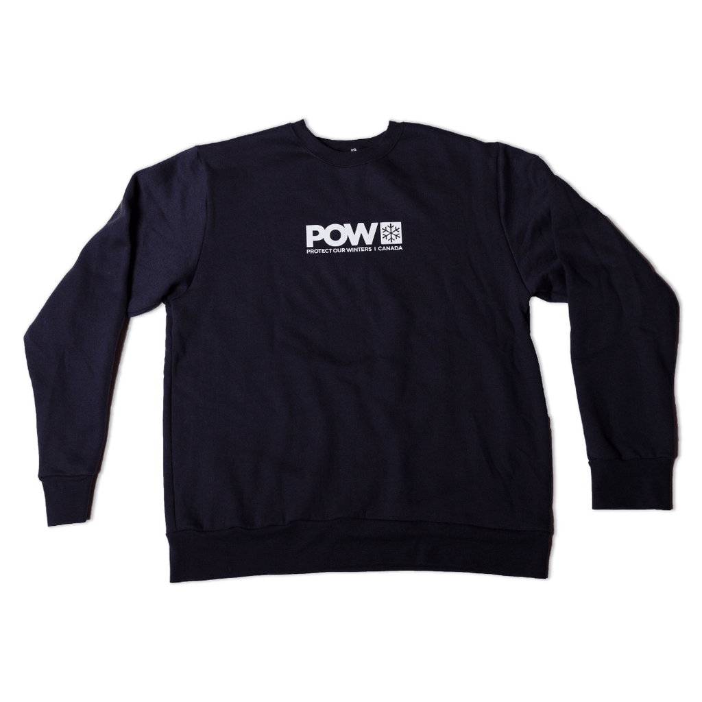 POW Canada Logo Crew Navy - Comor - Go Play Outside