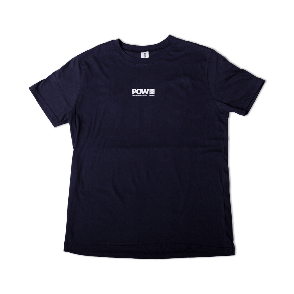 POW Canada Logo T-Shirt Navy - Comor - Go Play Outside