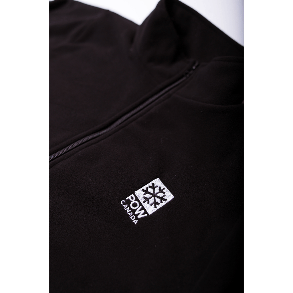 POW Canada Snowflake Fleece Black - Comor - Go Play Outside