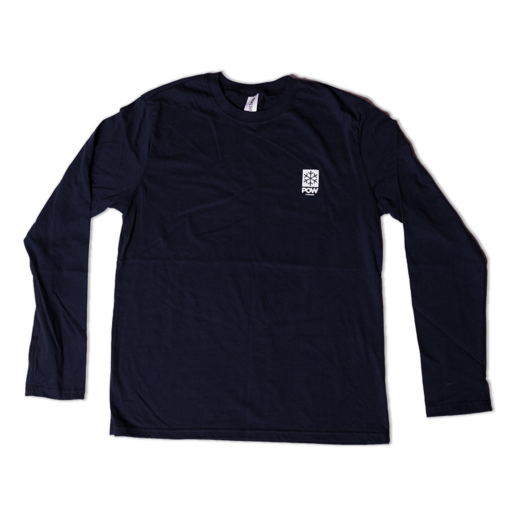 POW Canada Snowflake Long Sleeve Navy - Comor - Go Play Outside