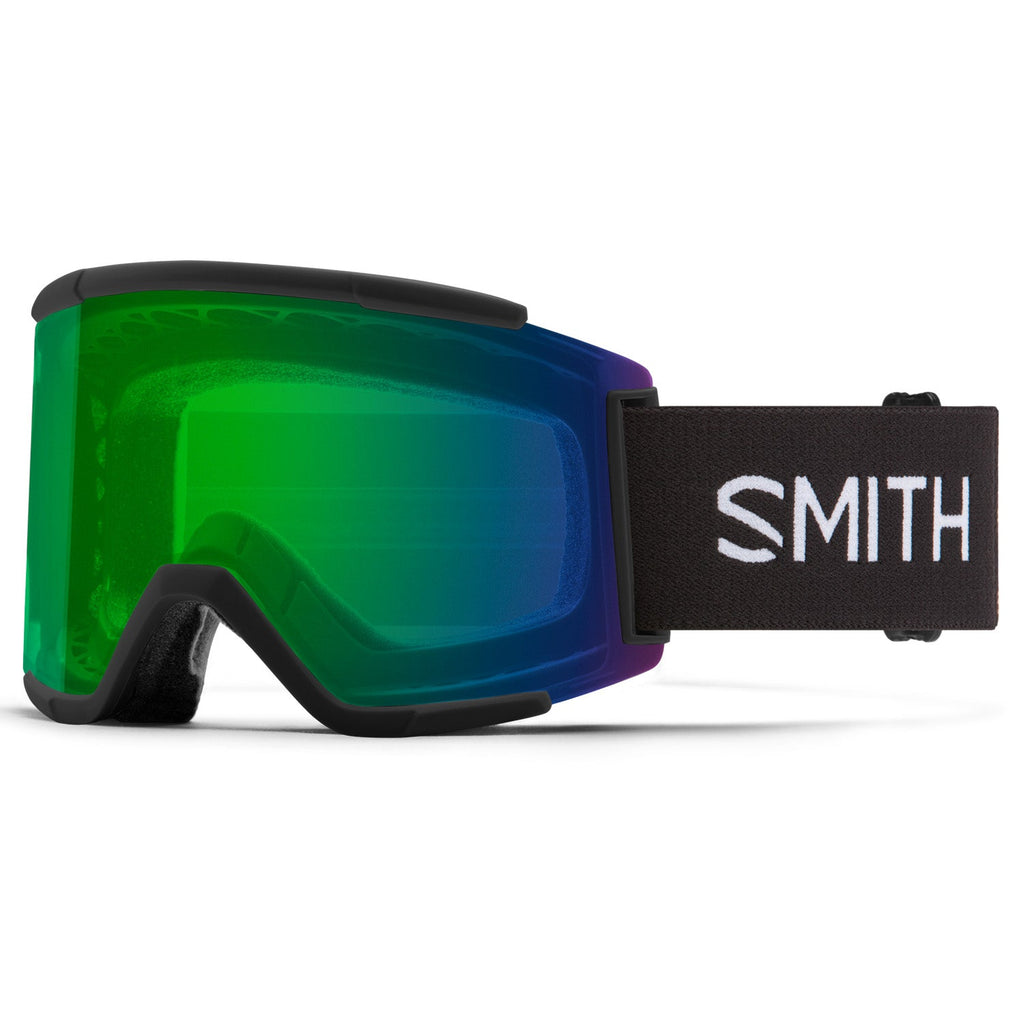 Smith Squad XL Goggles Black/ChromaPop Everyday Green Mirror + ChromaPop Storm Rose Flash - Comor - Go Play Outside
