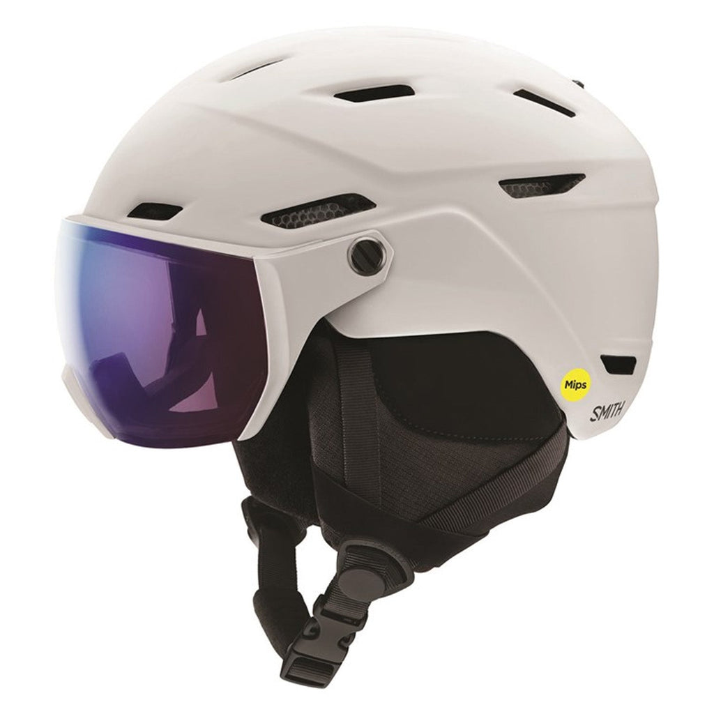 Smith Survey MIPS Helmet Matte White/ChromaPop Photochromic Rose Flash - Comor - Go Play Outside