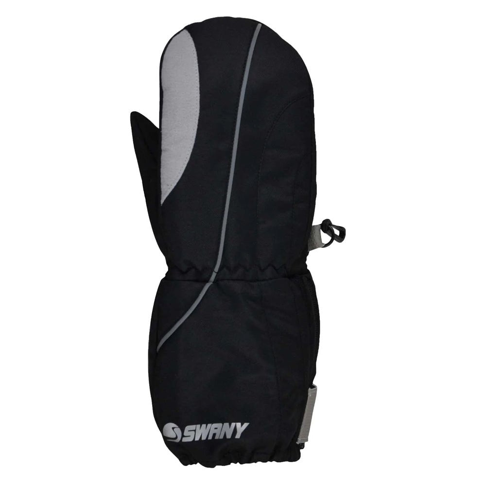 Swany Kids Zippy Toddler Mitt Black - Comor - Go Play Outside
