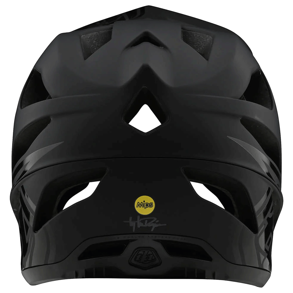 Troy Lee Designs Stage MIPS Helmet Stealth Midnight - Comor - Go Play Outside